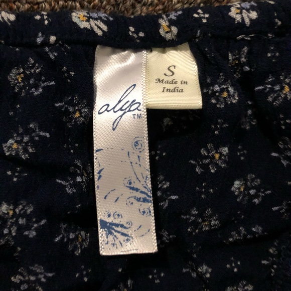 Strapless floral print top - Picture 2 of 2